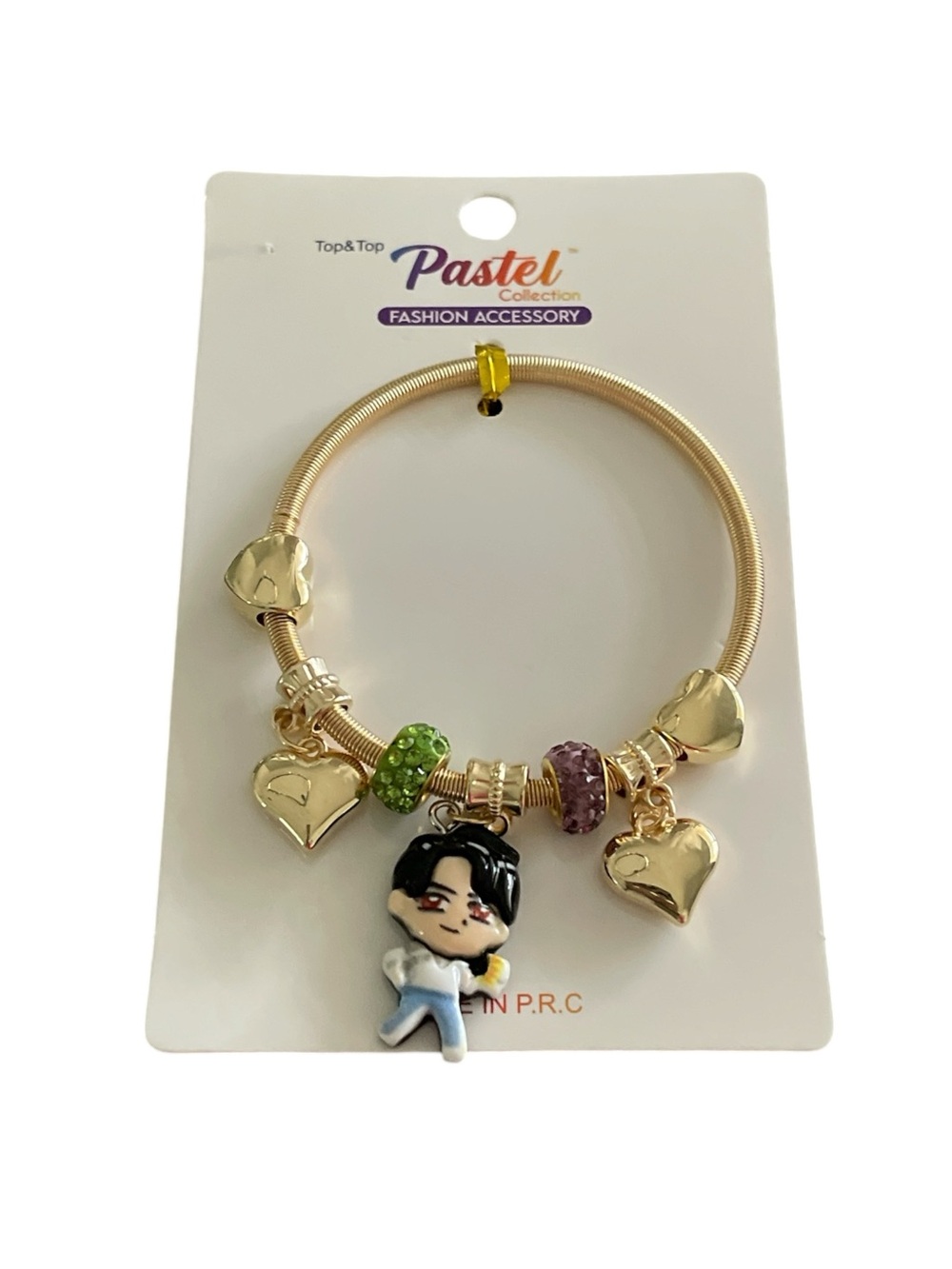 CUTE CARTOON CHARACTER CHARM BRACELET